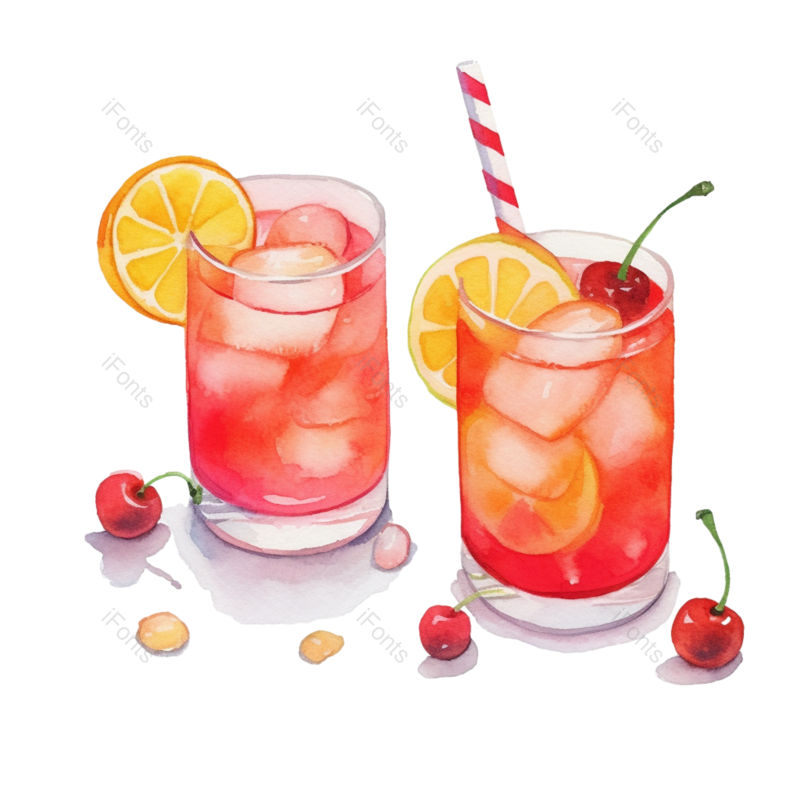 夏天图片,甜品元素,设计元素PNG,冰块免抠素材